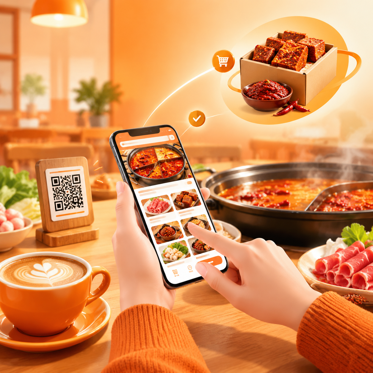 火锅底料批发小程序场景图